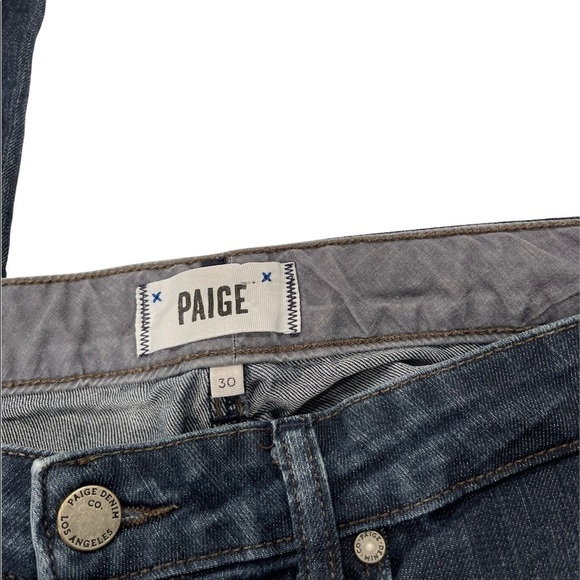 Paige skyline skinny denim stretch jeans size 30 - Picture 6 of 7